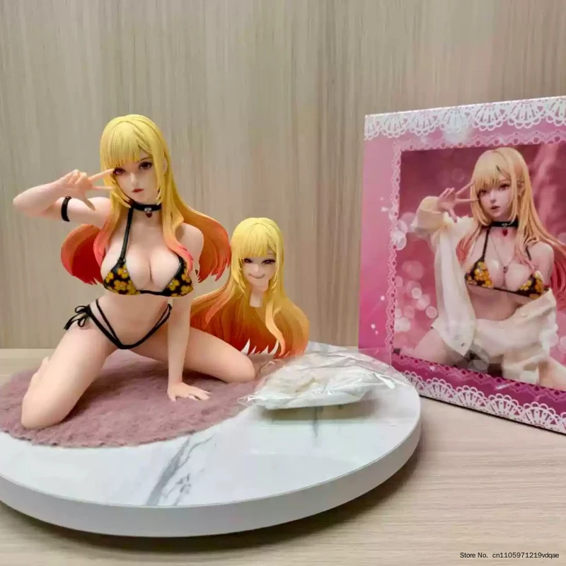 

New Anime Gk Figure Marin Kitagawa My Dress Up Darling Bikini Pvc Collectible Table Decor For Adult Anime Collectors And Fans