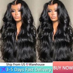 30 40 Inch Body Wave Lace Front Human Hair Wigs For Women 13x4 Hd Brazilian Hair Wigs 360 Full Lace Wig Human Hair Pre Plucked