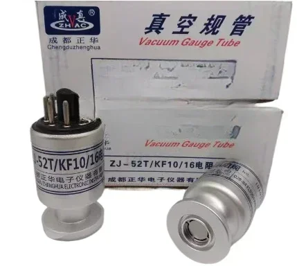 Jauge à vide ZJ-52T / KF10 / 16, interface à bride originale authentique