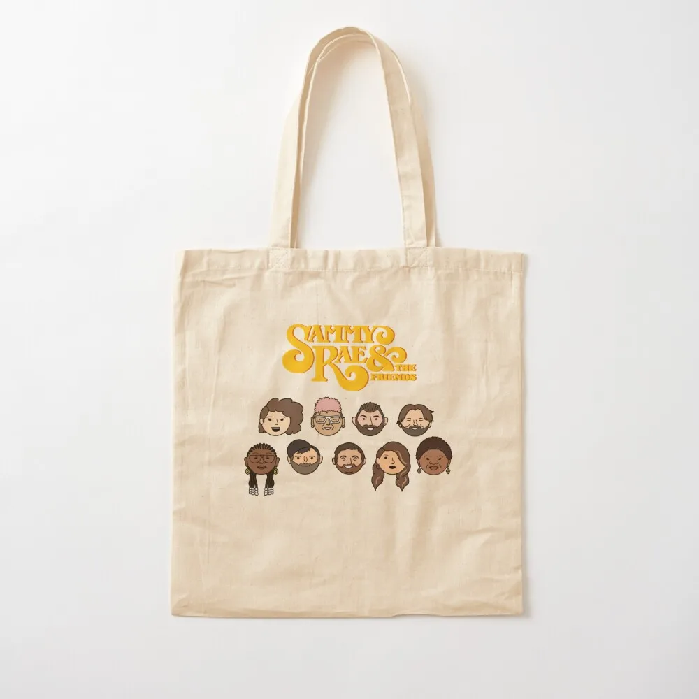 

Sammy Rae & the Friends original lineup orb doodle Tote Bag great bag supermarket folding bag woman shopping Canvas Tote
