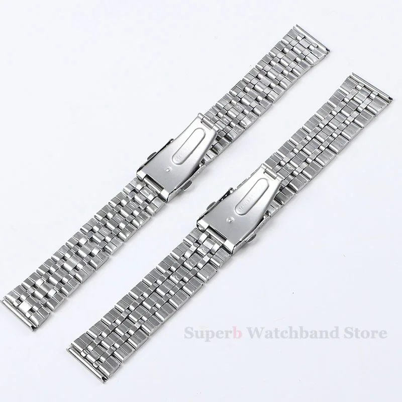 20mm 22mm Stainless Steel Watch Strap Metal Watch Band for Huawei Women Men Universal Replacement For Samsung Fossi