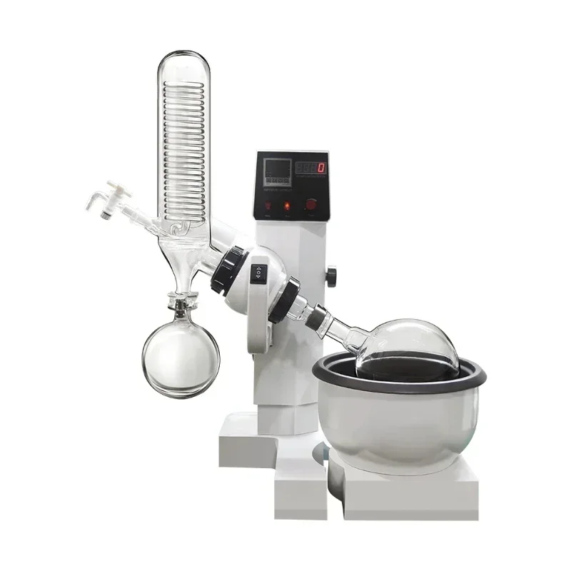 1L 2L Industrial Extraction Tabletop Mini Rotary Evaporator 2l Rotovap with Chiller