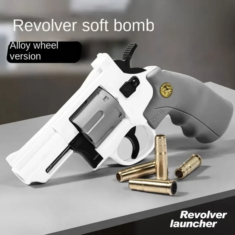Bullet Accessory For ZP5 357 Revolver Launcher EVA Soft Dart Bullet and Shell For Airsoft Toy Gun 2024 New