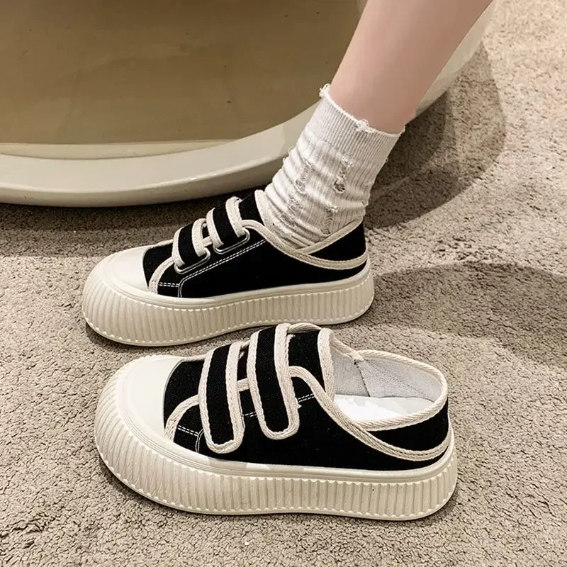 

Fashion 2025 Daily Routine Trends Women's Canvas Sneakers Shoes Vulcanized Shoe Cheap High Quality Aesthetic Y2k Ladies Footwear