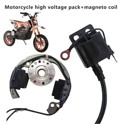 Mini Motorcycle 50cc Accessories Ignition Coil Pit Bike for 50 SX Electric and Ignition Internal Rotor Stator Magneto