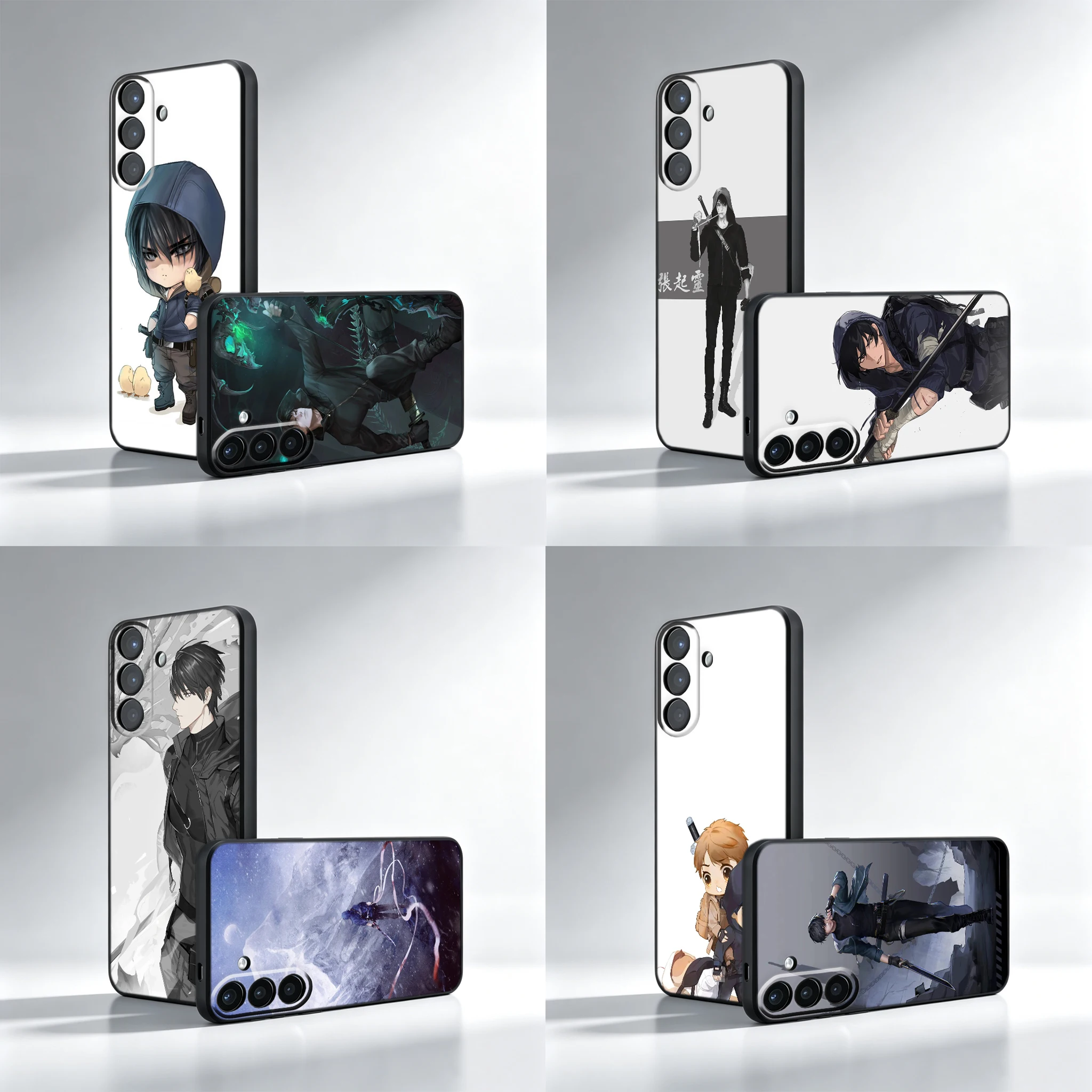 DMBJ Anime Z-Zhang Qiling Phone Case For Samsung A53 A52S A33 A32 A23 A22 A13 A12 A03S A02 Note 10 20 Ultra A73 A72 M22 M32 M33