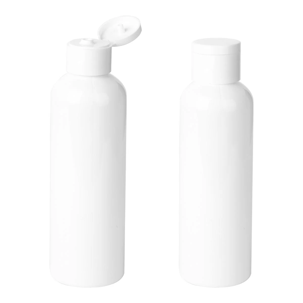 

5pcs Sub Empty Bottle Simple Plastic Storage Bottles Holders for Cosmetics (200ml)