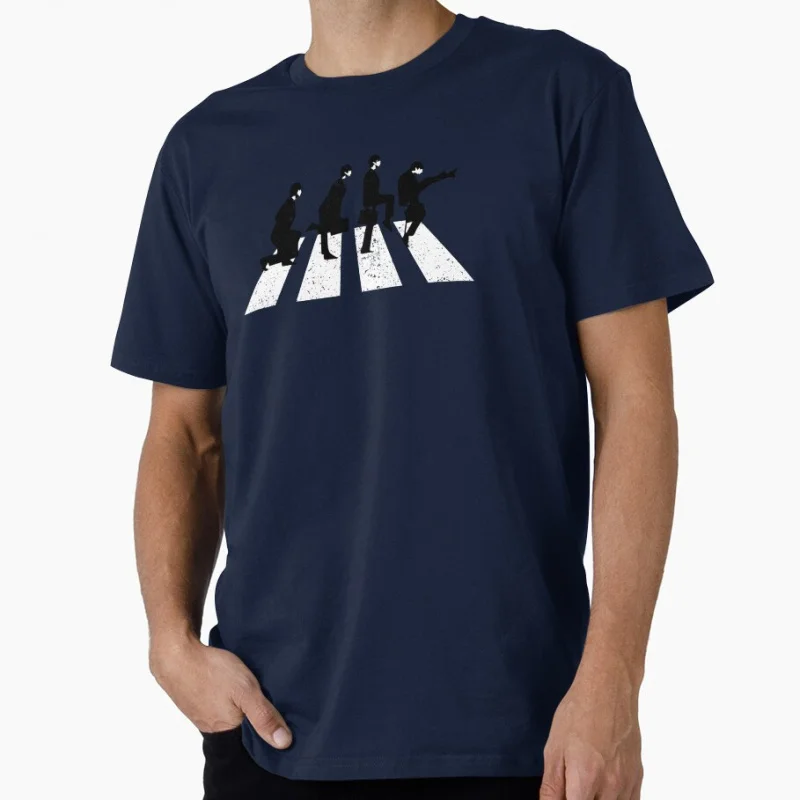 

Abbey Road ministry of silly walks 80s retro Monty Python Funny gift T shirt for men Large size Tops 100% cotton printed Clothes