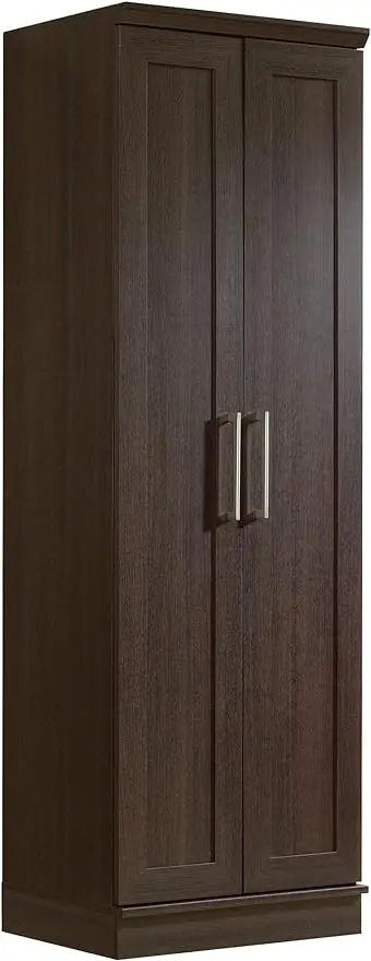 

HomePlus Storage Pantry Transitional cabinets, Adjustable Shelves,L: 23.31" x W: 17.01" x H: 71.18", Dakota Oak finish