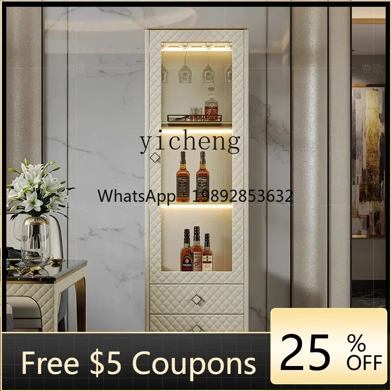 

Винный шкаф GZ из стекла в стиле лайт-люкс, пристенный, на заказ, для ресторана, кладовой, прихожей