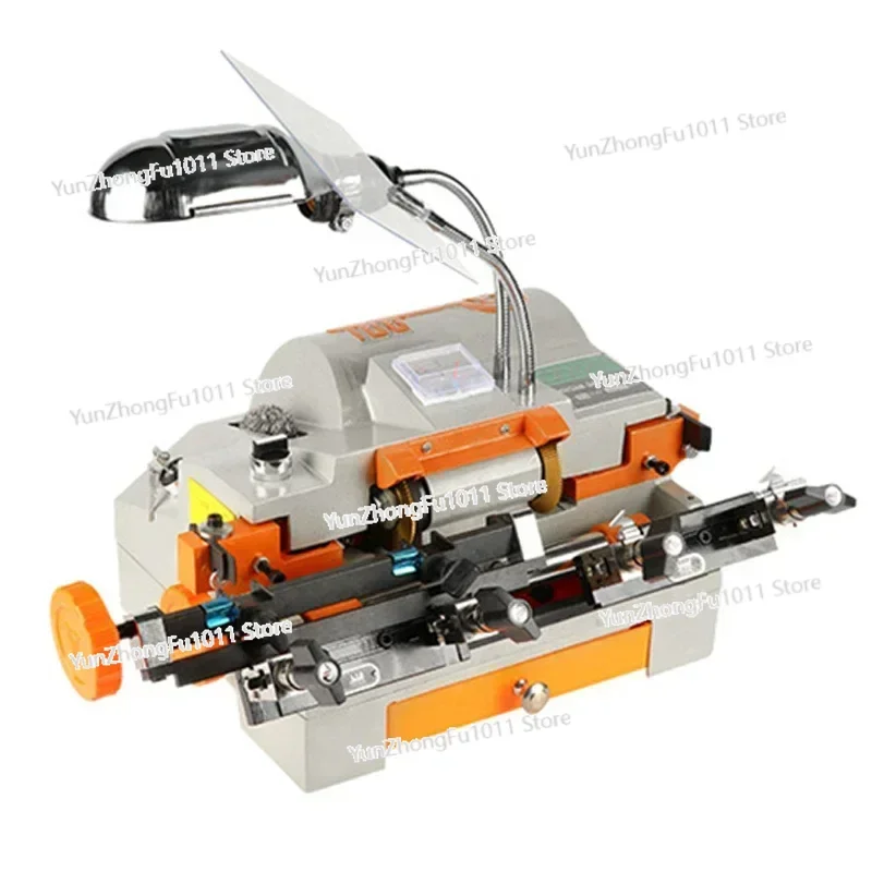 

220V/110V Double-headed Key Machine Precise Key Duplicating Machine Manual Double-knife Horizontal Key Machine TH-001