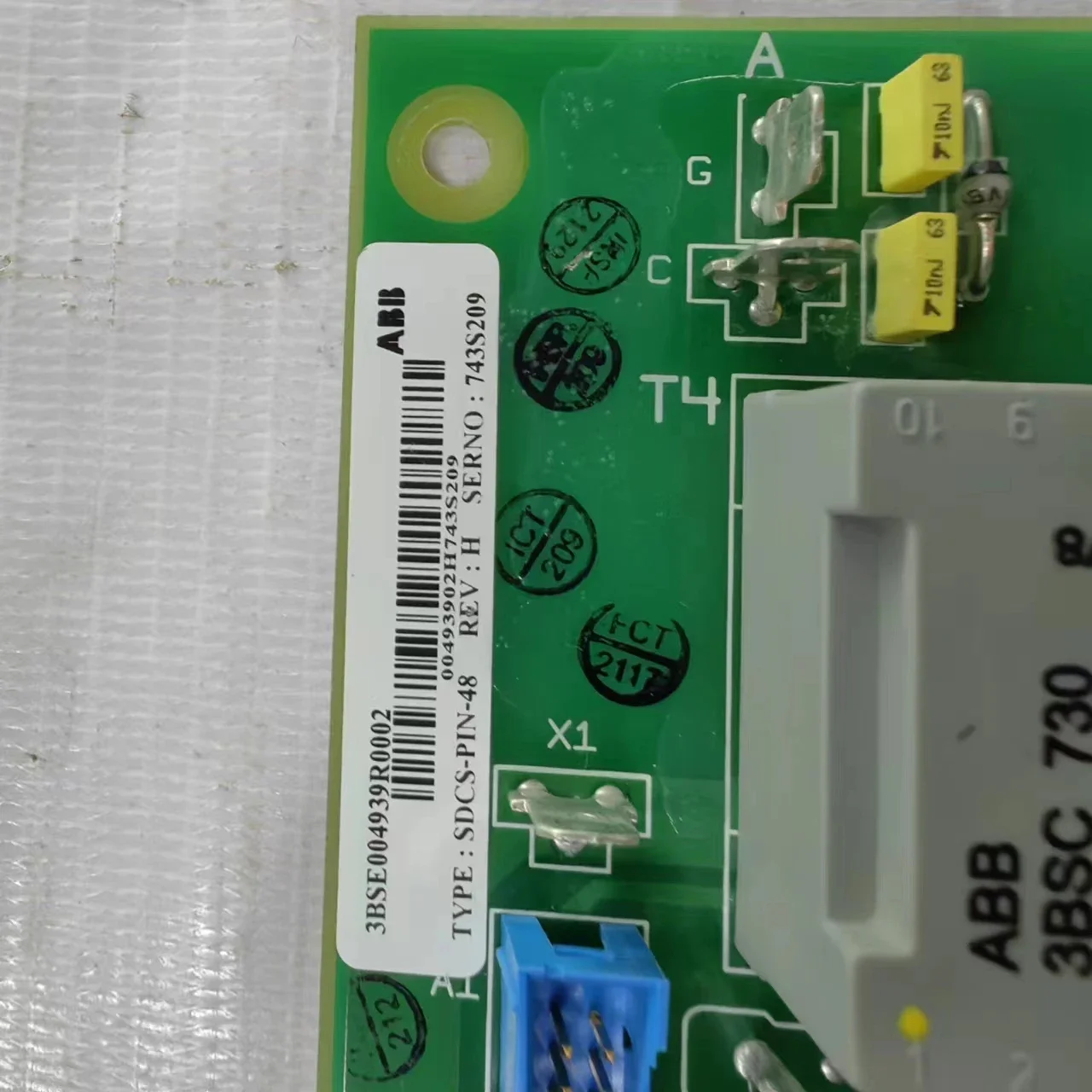 2026 ABB DC Drive Board SDCS-PIN-48 Original 95 New Spot 3BSE004939R0002