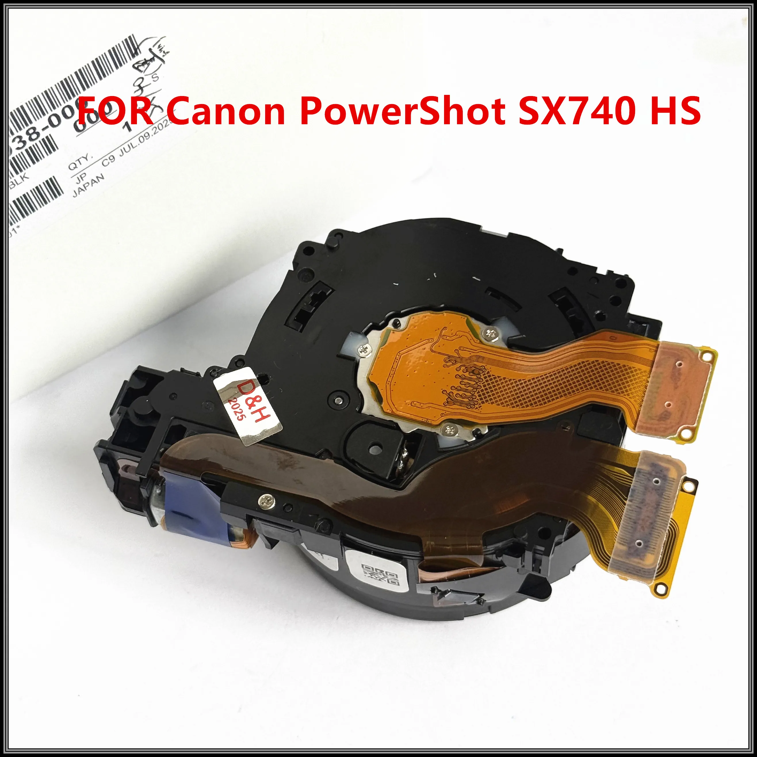 100% New Original Repair Parts SX740 HS Zoom Lens Unit For Canon 
