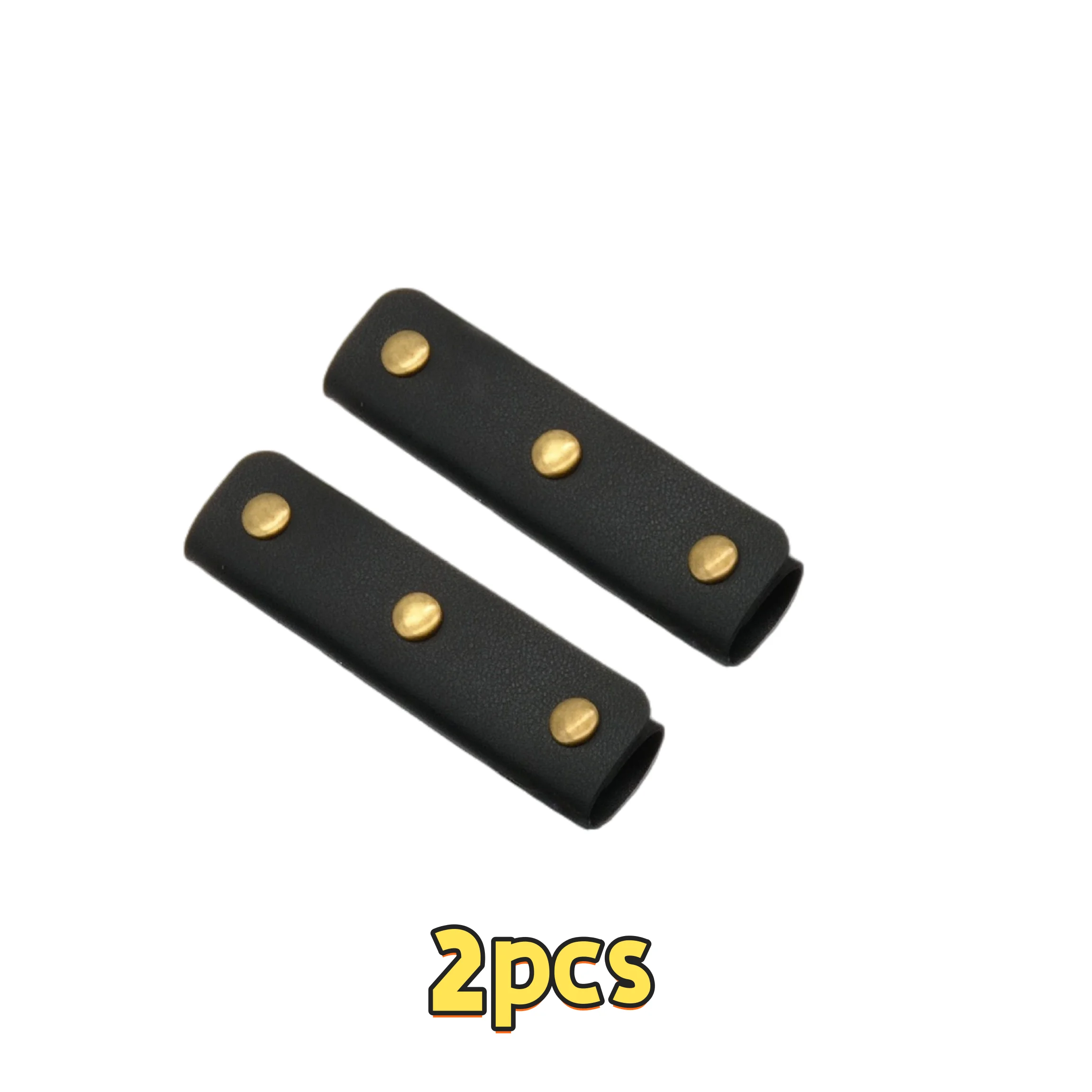 قطعتان من أشرطة حقائب اليد للأمتعة، غطاء حماية من جلد البولي يوريثان بإبزيم ثابت، واقي مقبض حقيبة تسوق غير قابل للانزلاق ومقاوم للاهتراء #5