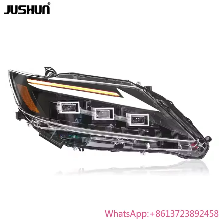 

JUSHUN Automobile Lighting System 3 Lens Daytime Lights Running Turn Signal Light for LEXUS ES 2013-2014