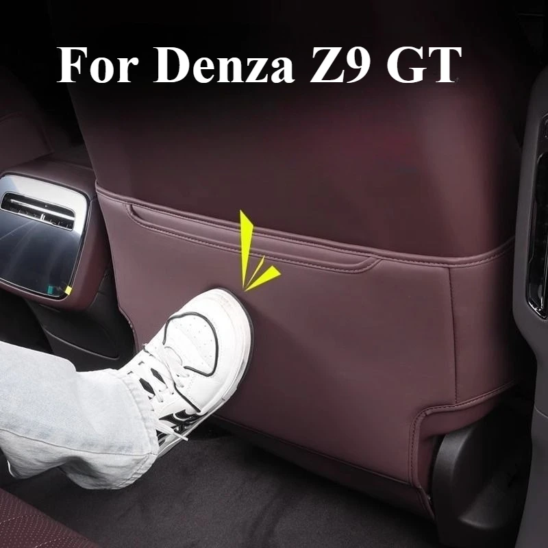 

For Denza Z9 GT 2024 2025 Car Seat Child Kick Protection Pad Anti Dirty Accessories