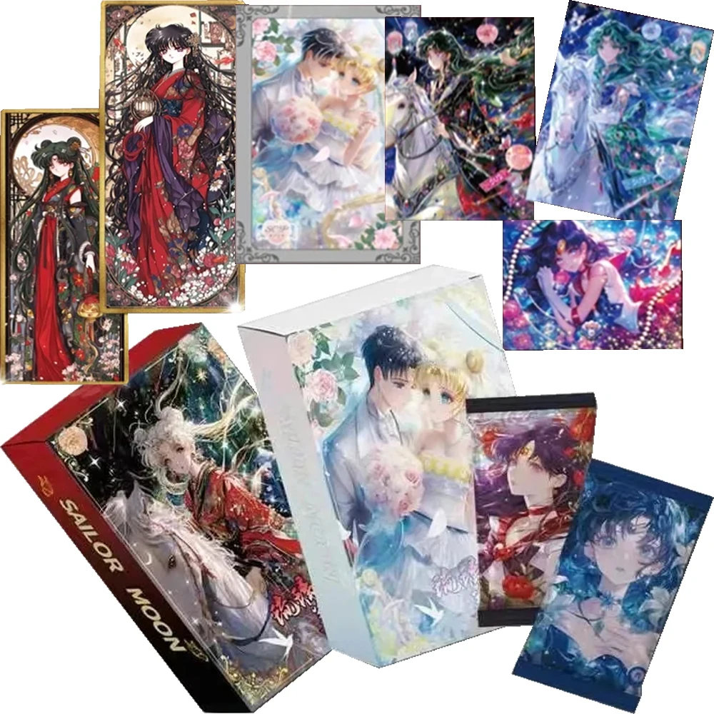 

Sailor Moon Magical Girl Collection Card Cartoon Anime Exclusive Personality Art Exquisite Characters Hobby Cards Birthday Gifts