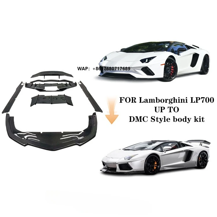 Full Carbon Fiber Body Kit for  Aventador LP700-4 2011-2019 D Style Full Carbon Fiber Body Kit