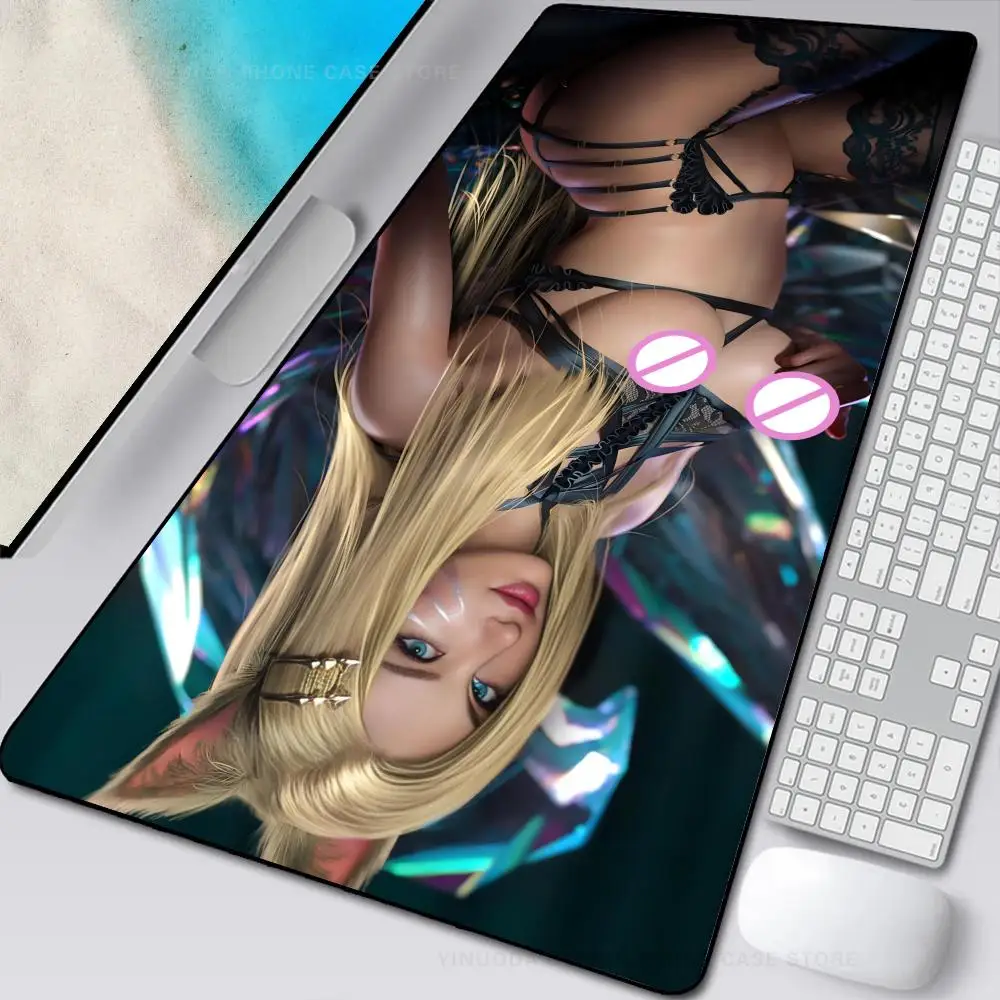 

League Of Legends Mousepad Mouse Mat Desk Mat With Pad Gaming Accessories Prime Gaming XXL Keyboard Pad Stitch Padding Mat