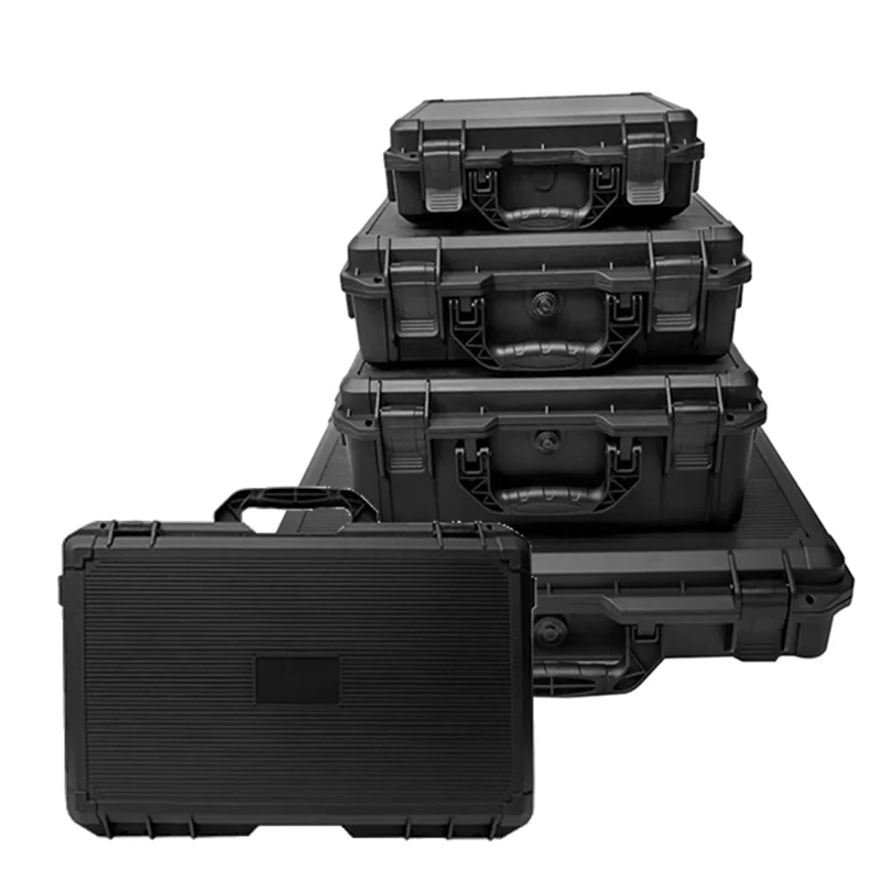 Sponge Tool Box Equipment Case with Foam Buffer Protection Toolbox Waterproof Plastic Hard Case Tool Box Pelican Case Suitcase
