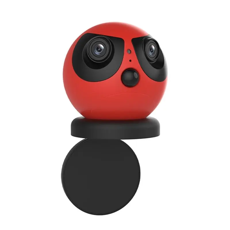 B04C-M8 Wifi 4MP HD Baby Monitor Camera Indoor Wide-Angle Binocular Camera Phone APP Remote Viewing Functionality Included