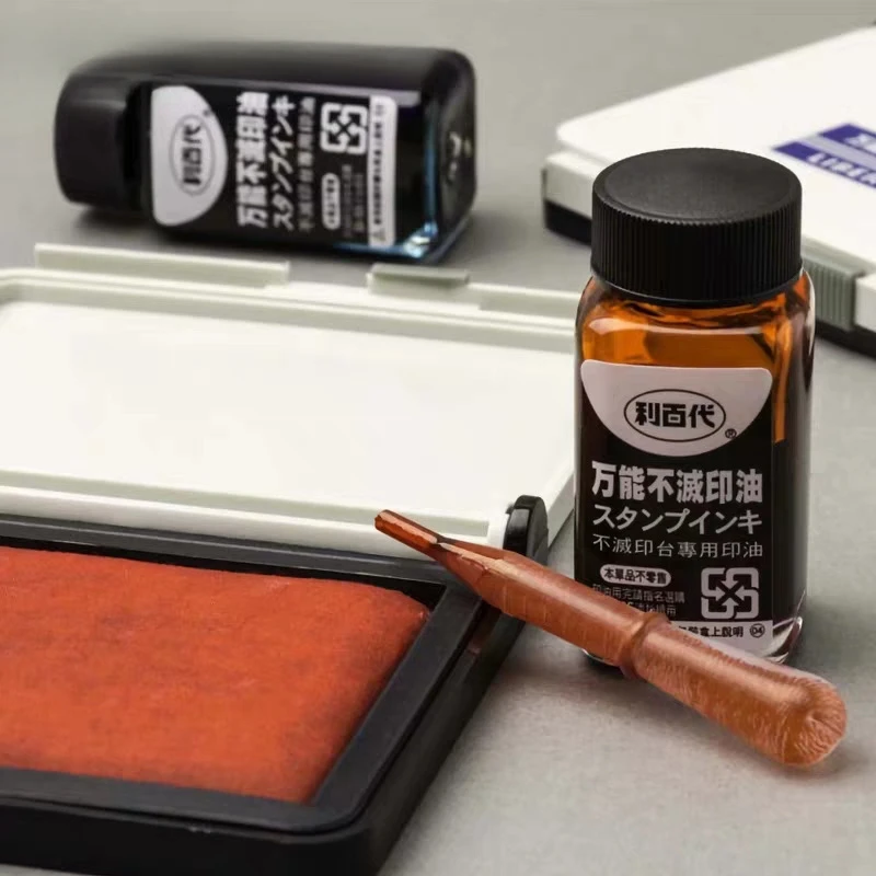 Tampon d'impression vierge universel de 25ml, séchage rapide sans extinction SB-3, estampage industriel polyvalent de Protection de l'environnement