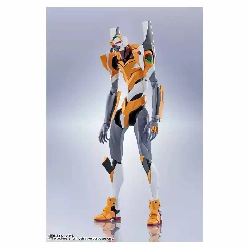 IN STOCK Bandai Original ROBOT NEON GENESIS EVANGELION TEST TYPE-01 MODEL-02 2.Anime Action Figures Toys For Boys /Girls