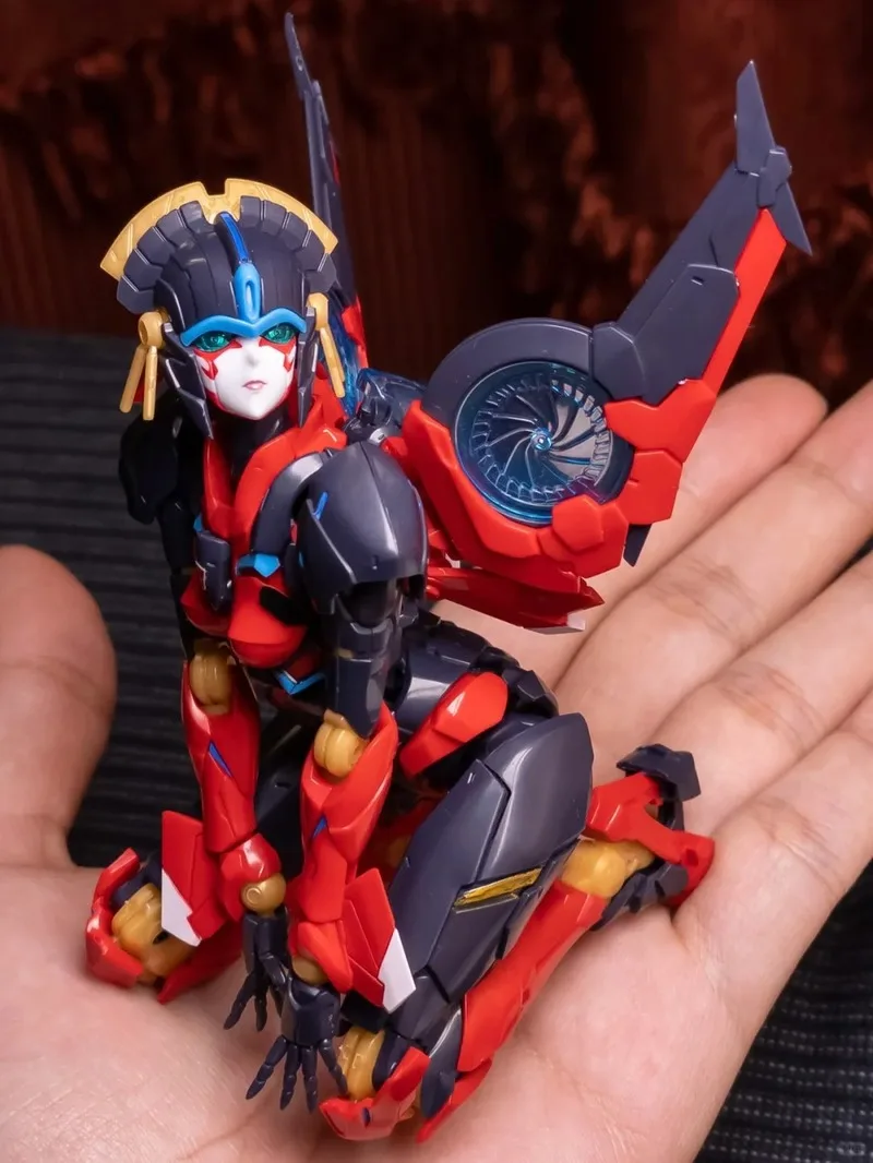 Genuine Meli Unlimited M66336 Meli Aishiarxi Arcee Buildable Mecha Action Figure Collection Decoration Ornaments Model Toy