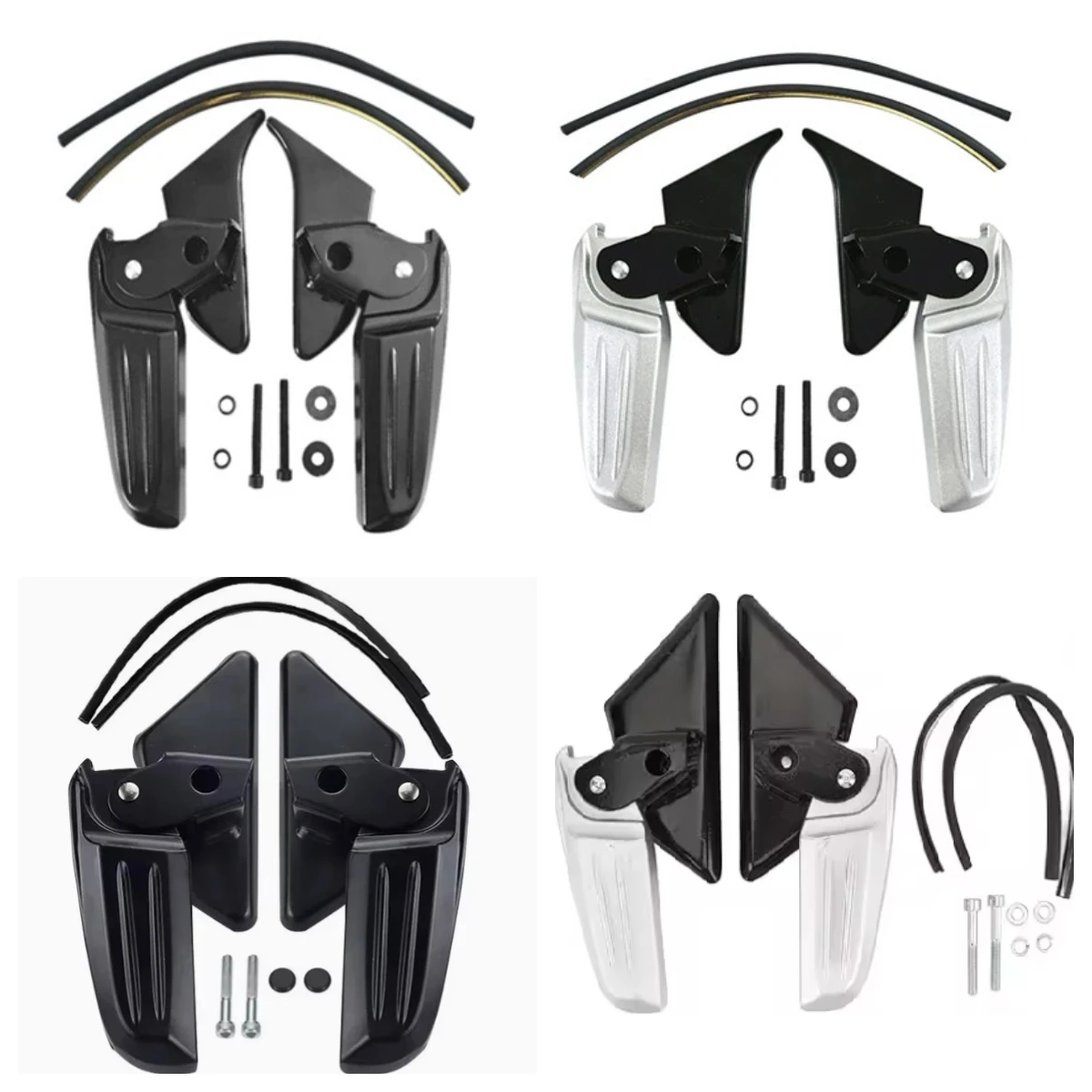 Foot Pegs Pedales plegables para motocicleta, accesorio modificado para Piaggio, Vespa Spring Primavera LX LXV 150 125
