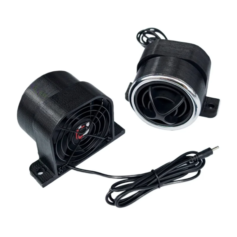 SimLJQ Wind Simulator For Sim Racing Game, Dynamic Wind Speed Adjustment, Fixed Mount Bracket Sim Racing Immersive Accessory
