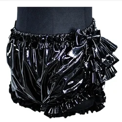 Multi colore opzionale PVC adulto cameriera ragazza Sissy soffice lanterna pantaloni di sicurezza soffici fondo personalizzato