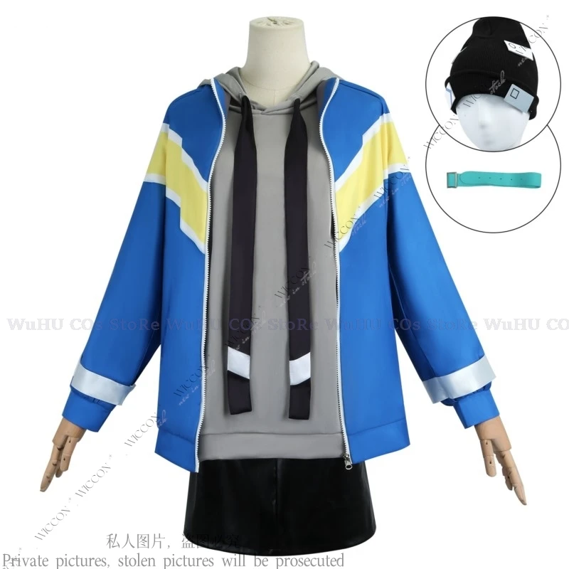 Jellyfish Can't Swim in the Night Anime New Kano Yamanouchi Role Play Cos Costume Wig Hat Woman Daily Outfit Halloween Party