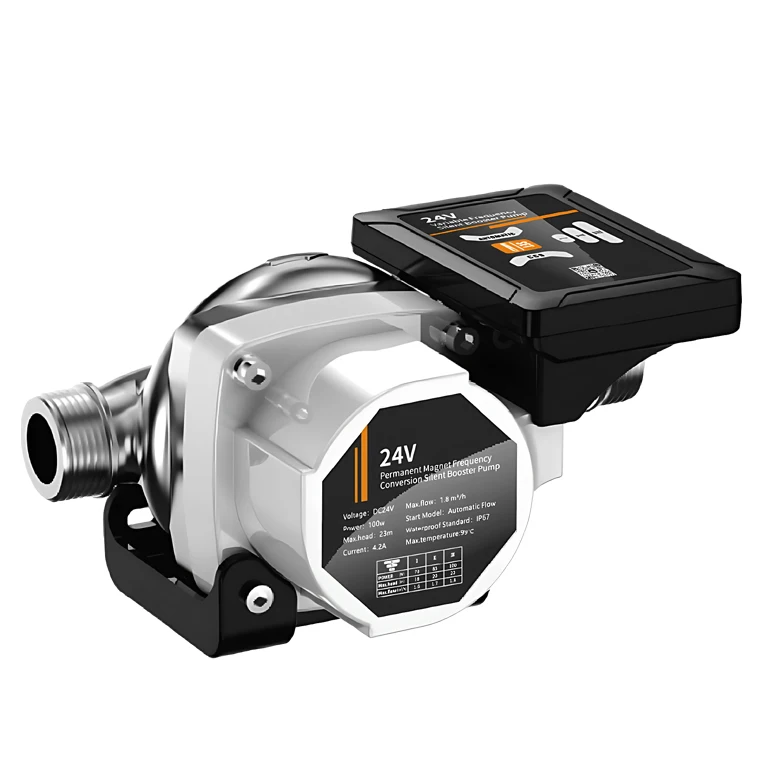 

Best Price 24V Permanent Magnet Frequency Conversion Silent Booster Pump for Sale