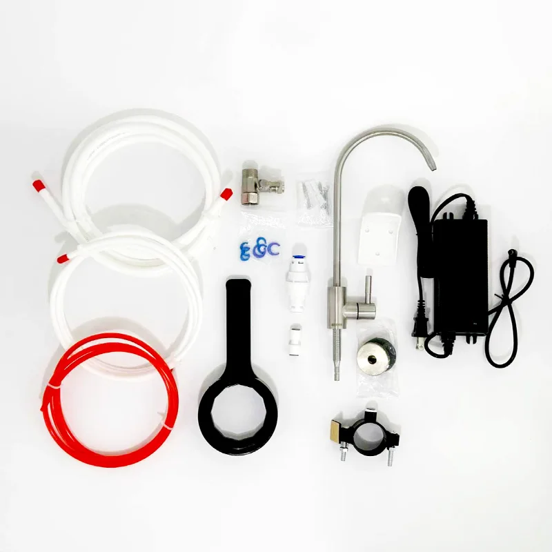 OSWNKW逆浸透膜浄水システム - 600GPD高流量、タンクレス、低TDS、コンパクト、排水比1:2、ミネラル加工