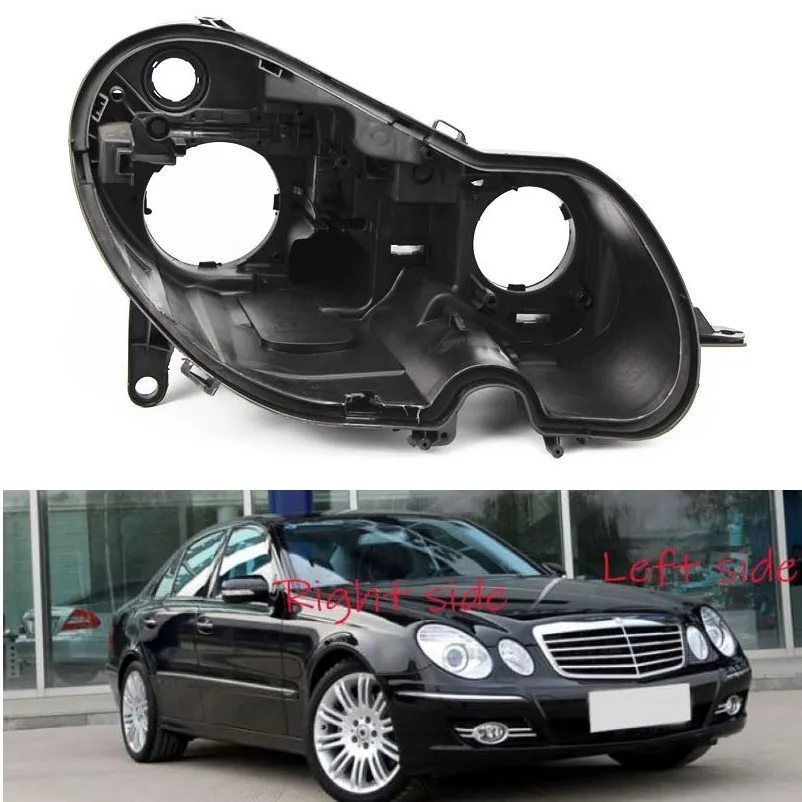 

Headlight Base For Mercedes Benz E-Class W211 2005 2006 2007 2008 Headlamp House Car Rear Base Front Auto Headlight Back House