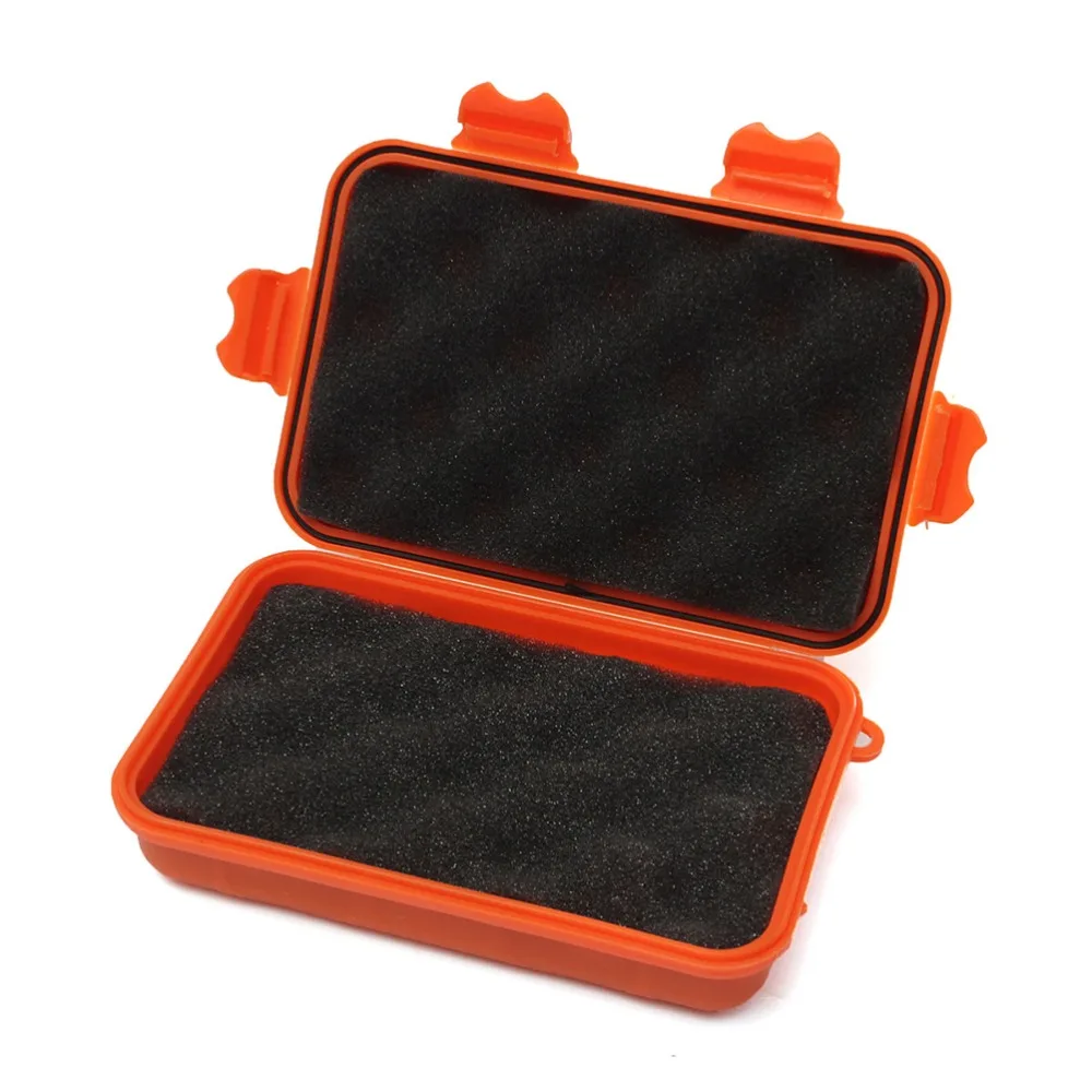 L/S Size Outdoor Plastic Waterproof Sealed Survival Box Dustproof Shockproof EDC Tools Storage Container Case Holder