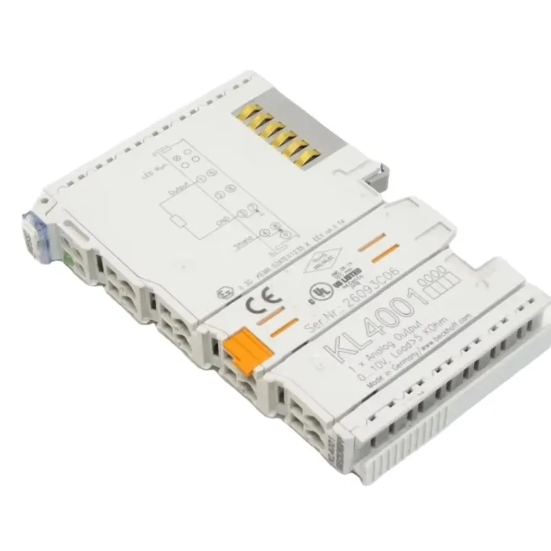 BECKHOFF KL4001 | Bus Terminal, 1-channel Analog Output, Voltage, 0-10 V, 12 Bit, Differential