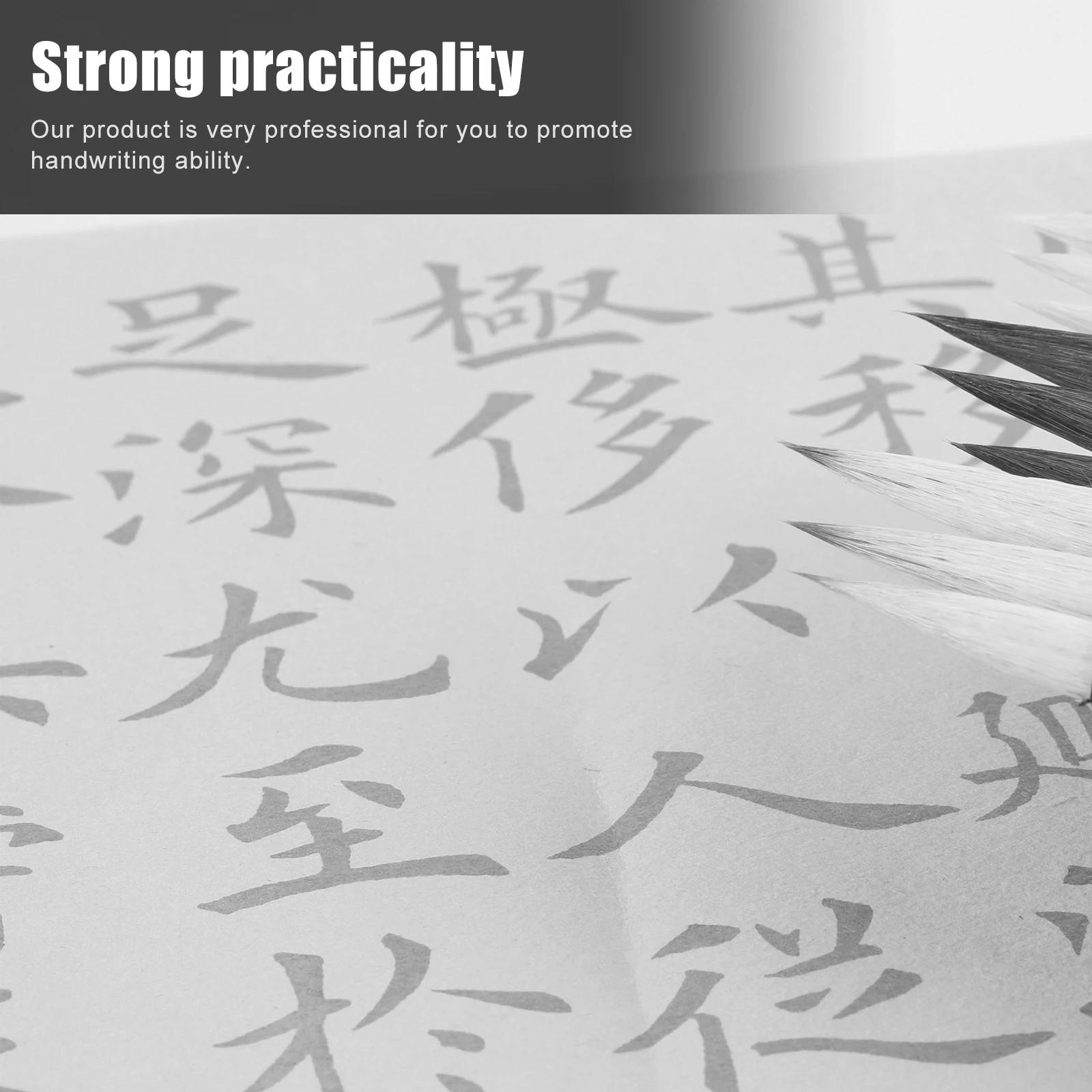 

50 Sheets Rice Paper Calligraphy Xuan Painting Practice Supplies Thin Water Imbibition Ink Diffusion Not Penetrated