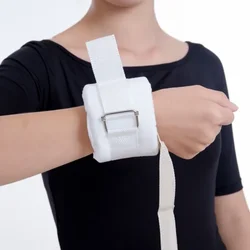 2 Pcs Adjustable Wrist Ankle Fixation Belt Bedridden Elderly Care Paralyze Patients Fixing Band Medical Limbs Restraint Strap