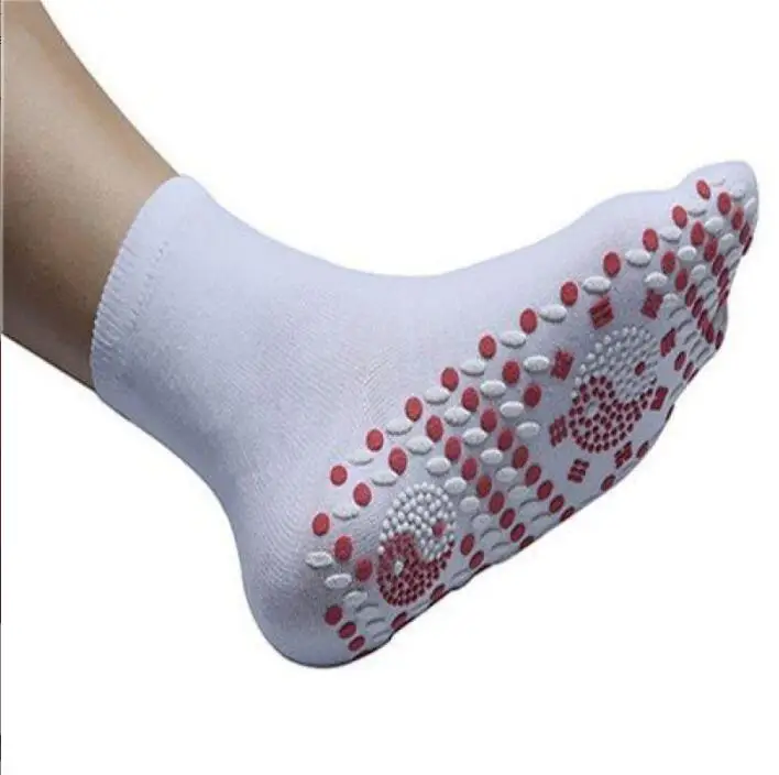 Calza massaggio per donna uomo inverno sci all'aperto ciclismo Sport Heate Care Socks tormalina Magnetic Therapy piede traspirante