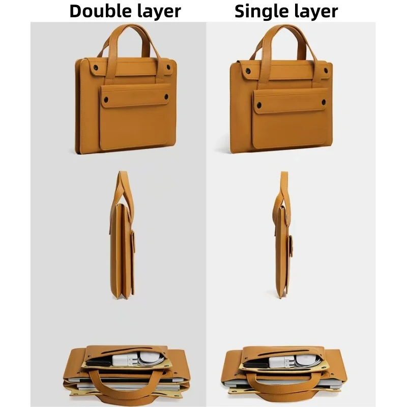 Versatile Accordion Bag, Notebook Laptop Bag, Large Capacity Briefcase, 14/16 inch Computer Bag