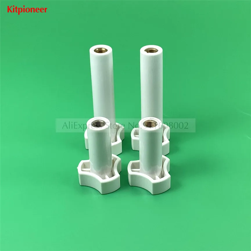 4 In 1 White Screw Nuts Spare Part Fittings M8 Fastening Nut Soft Serve Ice Cream Machines Frozen Yogurt Makers Accessories images - 6