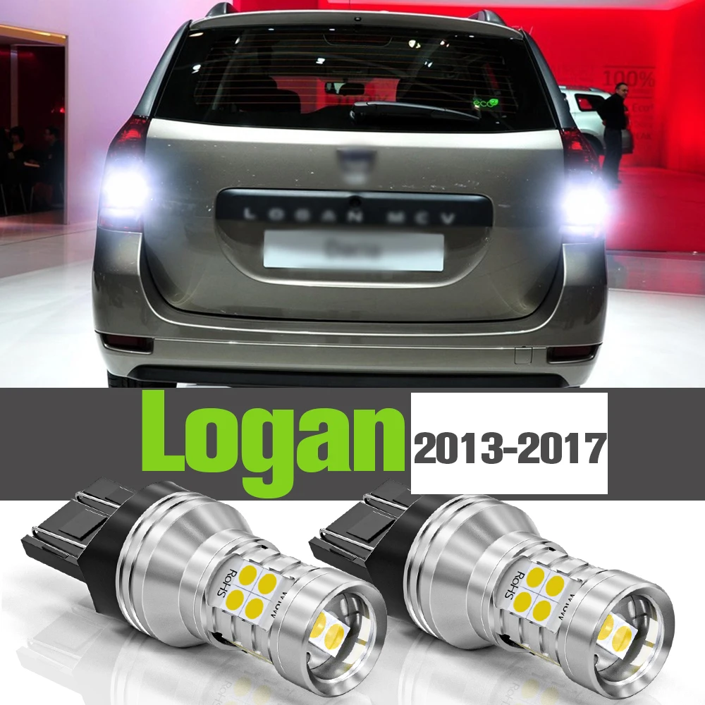 

2x LED Daytime Running Light DRL Accessories Lamp For Dacia Logan 2 2013-2017 2014 2015 2016