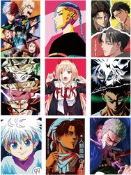 Killua Zoldyck patches thermocollant Anime Clorhing stickers Washable iron on transfer