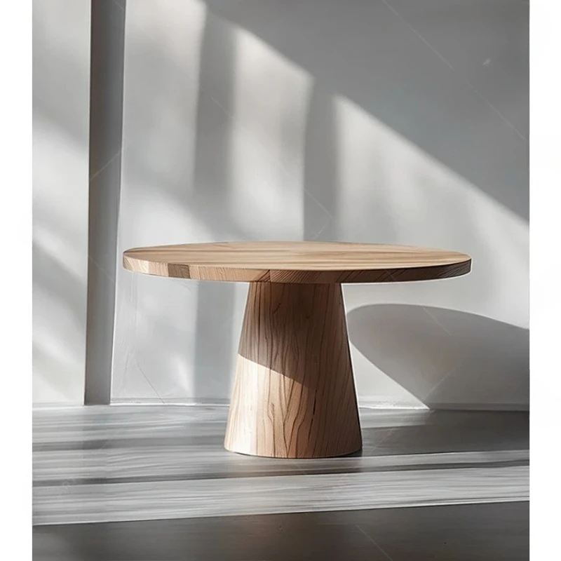 

Круглый обеденный стол из массива ясеня, полностью из цельного дерева