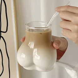 450ml Body Ass Butt Shot Glasses Coffee Milk Mug Beer Juice Wine Tea Whiskey Drinking Cup High Grade Party Funny Sex Mug Gift