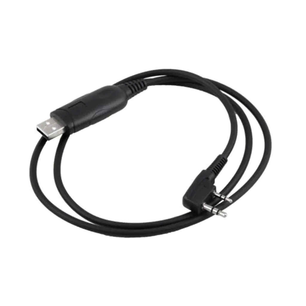 USB Programming Cable 2 in 1 Plastic Connector Radio Interface for Baofeng -5R and Compatible Models