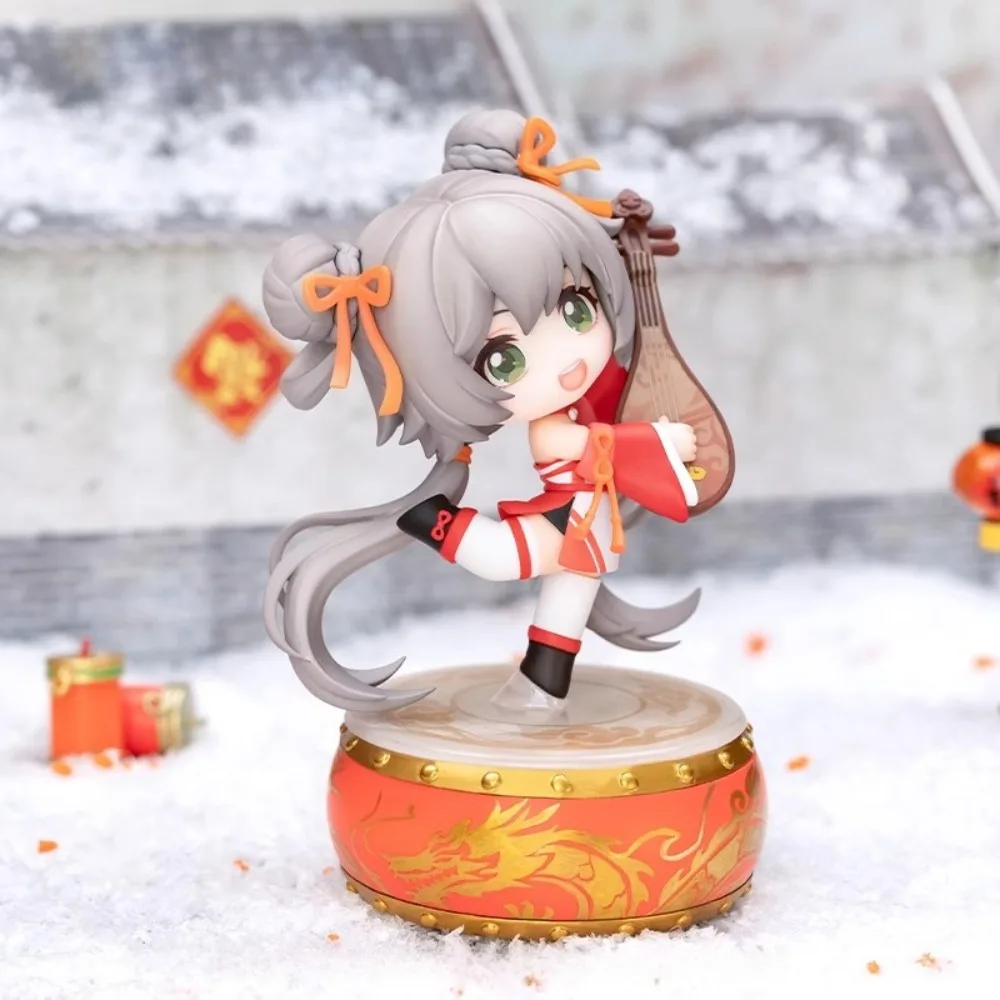 

Luo Tianyi Lights Spring Lan Q версия фигурка Коллекционная модель виртуальный Ido периферийное украшение для рабочего стола Kawaii аниме игрушка в подарок