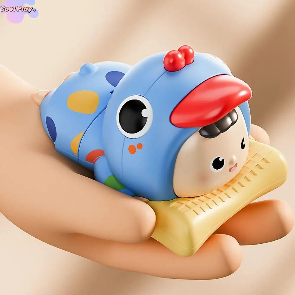 

Learns To Crawl Crawling Baby Toys Clockwork Climbing Cartoon Learning Crawling Doll Big Eyes Funny Twist Walking Duck Training