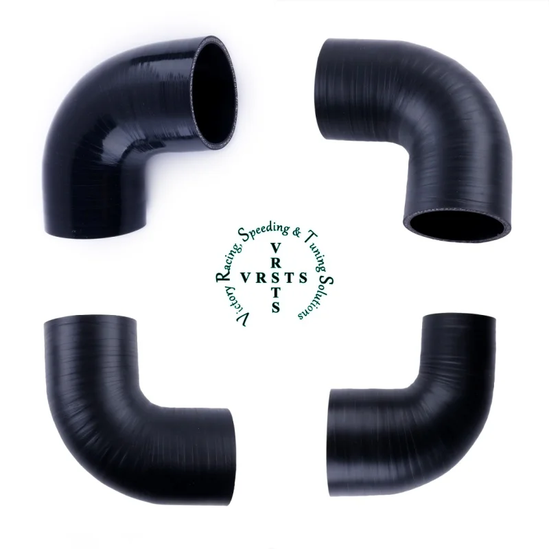 3PLY 102mm Length 90 Degree reduce Elbow Silicone Coolant Intercooler Hose Connection Tube ID 51 54 55 57 60 63 70 73 76 85 90MM